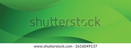 Abstract green wavy background. suit for banner, web, presentation, brochure. EPS 10