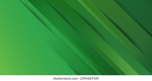 Abstract green wavy background. Vector modern arts abstract