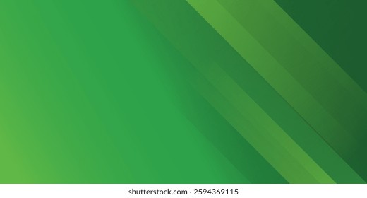 Abstract green wavy background. Vector modern arts abstract