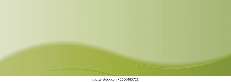Abstract green wavy background. Vector EPS 10