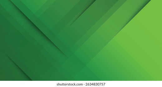 Abstract green wavy background. Vector modern green background abstract