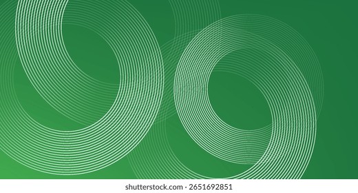 Abstract green wavy background. Vector eps 10