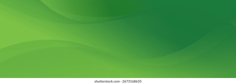 Fundo ondulado verde abstrato. Vetor Eps 10