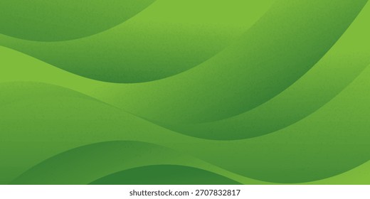 Fondo ondulado verde Abstractas. Vector EPS 10