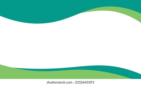 abstract green and white  background with shapes