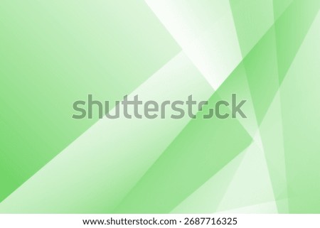 Abstract green and white color technology modern background design. vector shape green