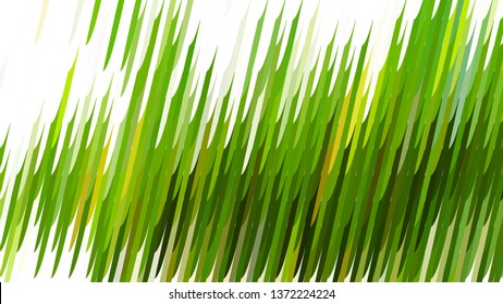 Abstract Green and White Diagonal Lines and Stripes Background