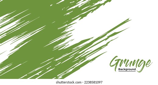 Abstract green and white grunge texture background