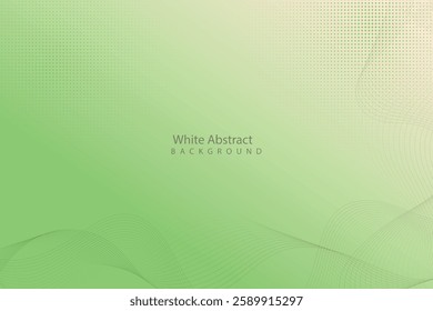 Abstract green and white wave background Illustrations for templates - Partners