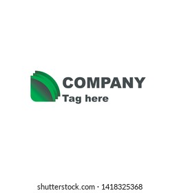 Abstract green wifi Icons and vector logos