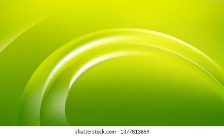Abstract Green and Yellow Background