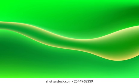 ABSTRATO VERDE AMARELO FUNDO GRADIENTE ELEGANTE LÍQUIDO LISO DESIGN COLORIDO COM MÃO DESENHADO FORMAS MODELO DE VETOR BOM PARA SITE MODERNO, PAPEL DE PAREDE, DESIGN DE CAPA 