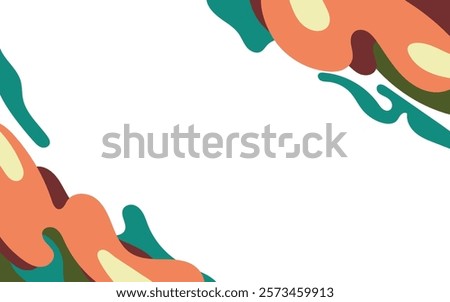 Abstract green and yellow background illsutration