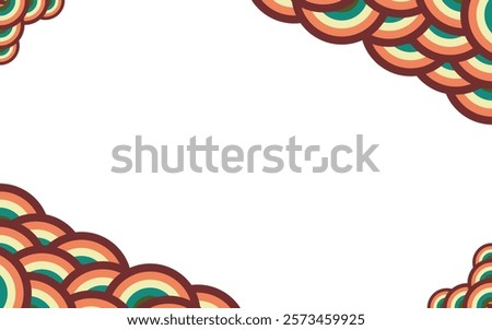 Abstract green and yellow background illsutration
