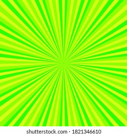 Resumen de fondo verde y amarillo con arrebato de ráfaga fractal de rayas conceptos de explosión fondo fondo fondo fondo fondo fondo fondo de papel tapiz sin fisuras ilustración vectorial