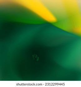 abstract green and yellow background with smooth lines and light effects.