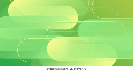 Abstract green and yellow background suitable for naturethemed modern light simple design