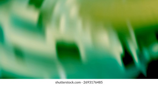 Abstractas fondo borroso verde y amarillo con líneas de degradado suave y efecto de movimiento suave,