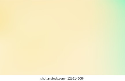 Abstract green and yellow blurred gradient mesh background in bright colors. Colorful smooth banner template. Easy editable soft colored vector illustration in EPS10 without transparency.