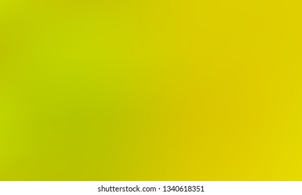 Abstract green and yellow blurred gradient mesh background in bright colors. Colorful smooth banner template. Easy editable soft colored vector illustration in EPS10 without transparency.