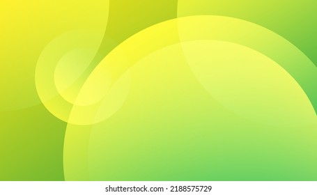 Abstract green and yellow color background