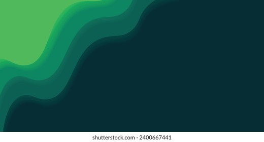 Abstract green and yellow color background. Dynamic shape composition.