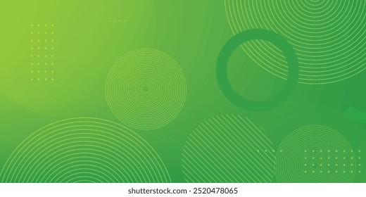 Abstract green and yellow color background. Vector illustration