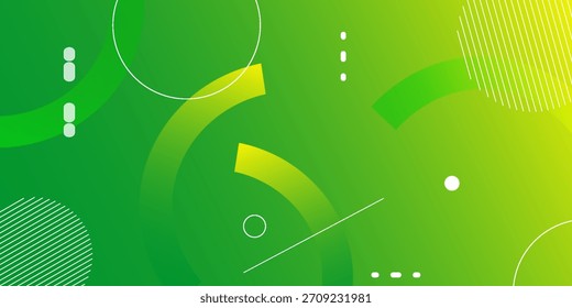 Abstract green and yellow color background. modern vector ilustration eps 10