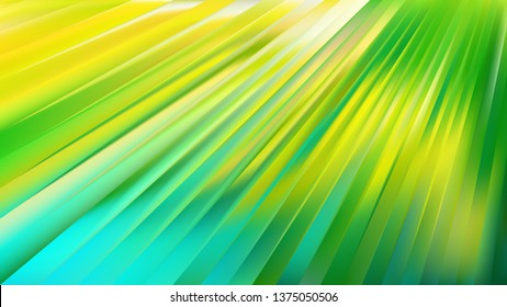 Abstract Green and Yellow Diagonal Lines Background