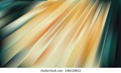 Abstract Green and Yellow Diagonal Lines Background Vector Art