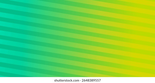 Abstract Green Yellow Diagonal Stripes Gradient Background Design