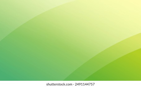 Abstract green and yellow fluid background. Used to decorate advertisements, publications, Eps10 vector