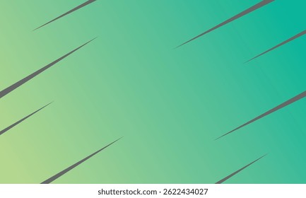 Abstract green yellow geometric 3d background. Dynamic shapes folded paper composition. Vector illustration.