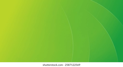 Abstract green and yellow gradient background with dynamic shapes, offering a vibrant and modern design for creative projects.