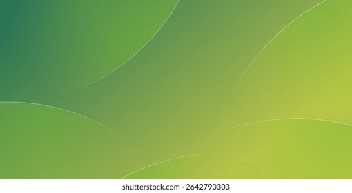 Fondo degradado verde y amarillo Abstractas con Formas curvas dinámicas. Moderno diseño de textura vibrante ideal para proyectos creativos, Anuncios, carteles y presentaciones digitales.
