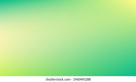 abstract green and yellow gradient color background with blank smooth and blurred multicolored style for website banner and paper card decorative graphic design. vector illustration