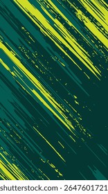 Resumo verde e amarelo pincel grunge splash listras papel de parede de corrida
