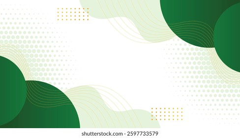 Abstract green yellow wave flowing gradient  background. Modern futuristic background. Can be use for landing page, presentation, brochures, flyers, magazines, any brandings, banners.