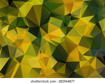 Abstract green-yellow  background. Vector illustration