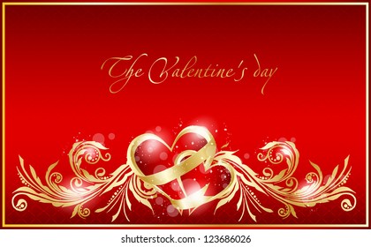 abstract greeting card