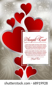 abstract greeting card