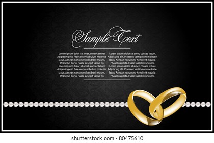 abstract greeting card with heart