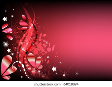 abstract greeting card, space for text