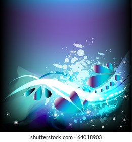 abstract greeting card, space for text