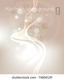 Abstract greeting card. Vector spring background. Eps10.