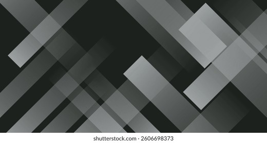 Abstract grey background basic geometric square overlap with shadow.