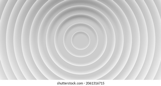 Abstract grey background of circles with shadows, material 3d style. Geometric vector texture for print template, brochure,web, cover 