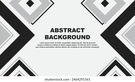 Abstract Grey Background Design Template. Banner Wallpaper Vector Illustration. Grey Independence Day
