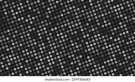 An abstract grey background with dots. Half tone gray texture.
