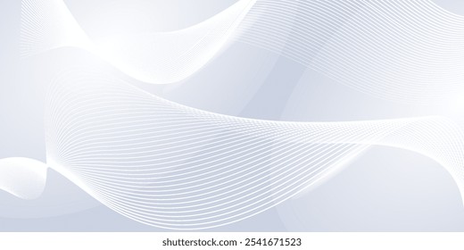Abstract grey background with dynamic circle lines. background  arts